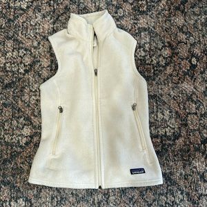 Women’s Patagonia Synchilla Vest Cream Size XS